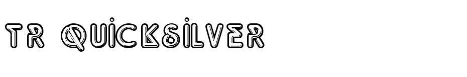 TR Quicksilver ITCNormal font