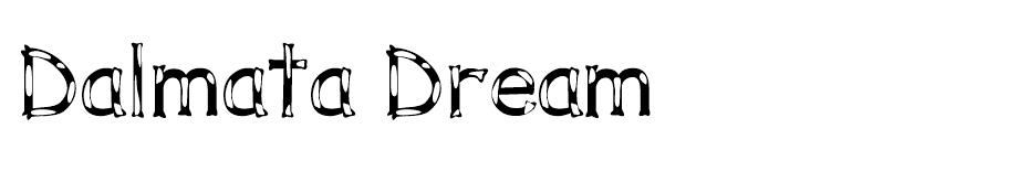 Dalmata Dream font
