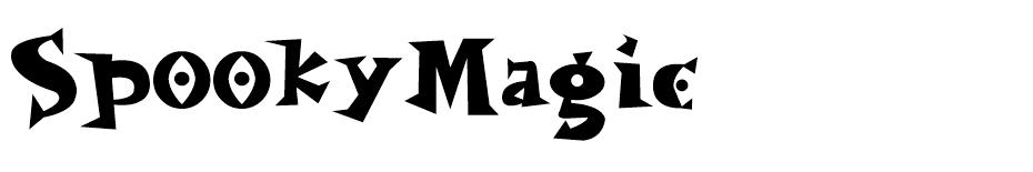 Spooky Magic font