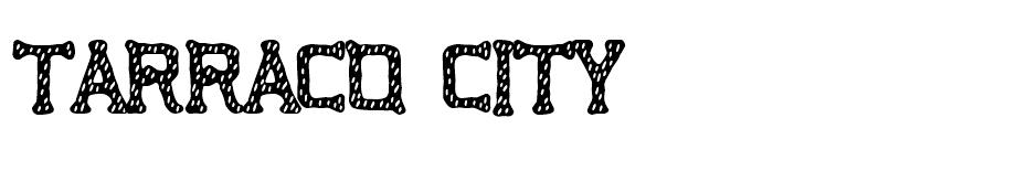 Tarraco City font