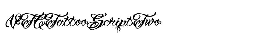 VTC Tattoo Script Two font
